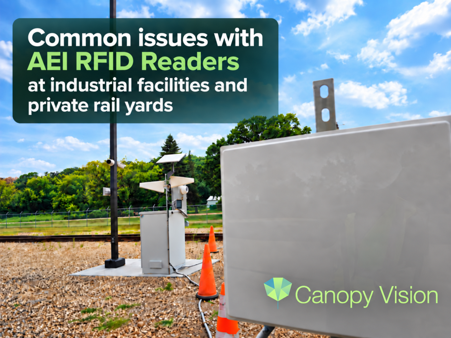 Common AEI RFID reader issues at industrial facilities and private rail yards